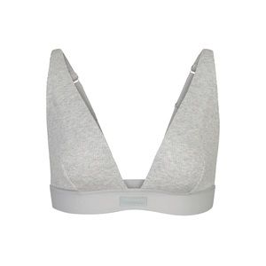 Skims cotton plunge bralette